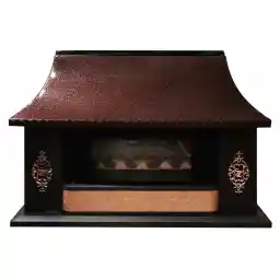 بخاری گازی توان مدل نگین طرح شومینه کد 18