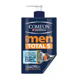 ژل اصلاح ریش مردانه توتال 260 میل کامان