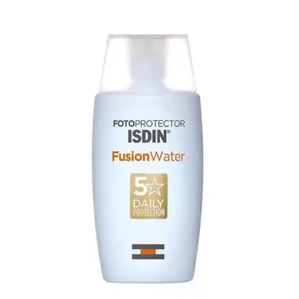کرم ضد آفتاب SPF50 بی رنگ ایزدین مدل Fusion water حجم 50ml