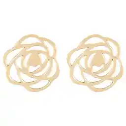 گوشواره طلا 18 عیار رزا مدل EG19