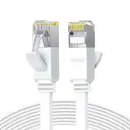 UGREEN Ethernet Cable Cat6 15M Gigabit Flat Network Coed 1000Mbps High-Speed Shielded Internet Cable RJ45 Ethernet Wire Patch Compatible for Laptop, PC, PS5 PS4, TV, Modem, Router, Hub, Switch
