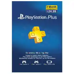 گیفت کارت پلی استیشن پلاس - عضویت سه ماهه