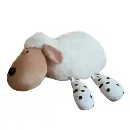 عروسک نیکی طرح بره مدل خال خالی کد 433 طول 36 سانتی متر