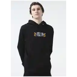 Kapüşon Yaka Siyah Erkek Sweatshırt Volcom Watanite Po Blk Sweatshirt