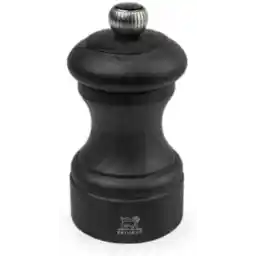 PEUGEOT - آسیاب فلفل Bistro 10 سانتی متر + فلفل سیاه - تنظیم درجه آسیاب کلاسیک - ساخته شده از چوب با مهر و موم PEFC - رنگ های گرافیت