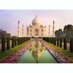 کاغذ دیواری 4 تکه 1وال مدل TAJMAHAL-001