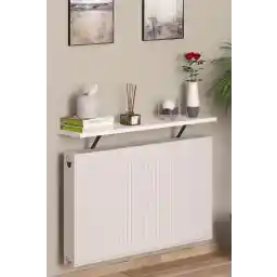 کمد شلف پرنده لانه زنبوری سفید خانه لومینوسا TNCMOB 80x18 سانتی متر