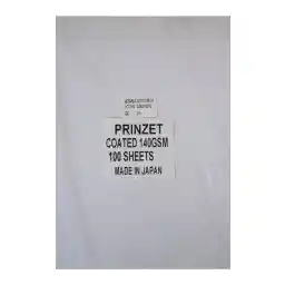 کاغذ چاپ عکس بدون گلاسه (کوتد) پرینزت 140 گرمی سایز A4 بسته 100 عددی