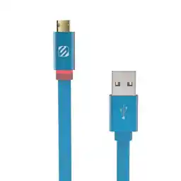 کابل تبدیل USB به microUSB اسکوش مدل I3FLED طول 0.9 متر