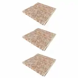 حوله دستی فرش مریم مدل Abr1 سایز 30x60 سانتی متر بسته 3 عددی