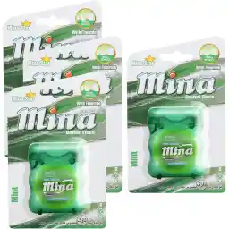نخ دندان مینا مدل Mint Narrow بسته 4 عددی