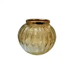 گلدان شیشه ای مدل توپی خورشیدی