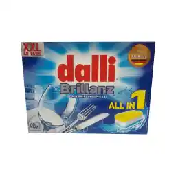 قرص ماشین ظرفشویی دالی مدل 3 در 1 بسته 40 عددی