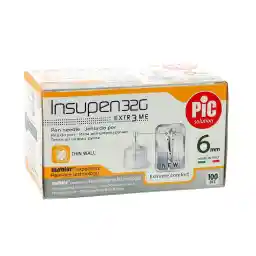 سوزن قلم انسولین پیک سلوشن مدل 6mm بسته 100 عددی