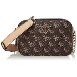 GUESS Womens Noelle Crossbody Camera Handbag