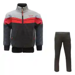 گرمکن شلوار بچه گانه ستارگان 01 DMK | طوسی/مشکی