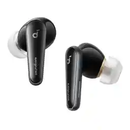 Soundcore by Anker Liberty 4, Noise Cancelling Earbuds, True Wireless Earbuds with ACAA 3.0, Dual Dynamic Drivers for Hi-Res Premium Sound, Spatial Audio with Dual Modes, All-New Heart Rate Sensor