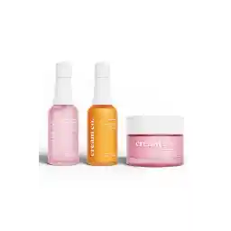 شرکت کرم مجموعه مراقبتی مرطوب کننده روشن کننده و ترمیم کننده ضد لک