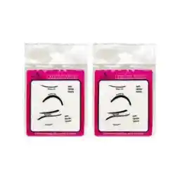 شابلون خط چشم ایجو مدل A2 مجموعه 2 عددی