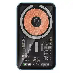 پاوربانک رسی مدل Magnetic charging MARS SERIES ظرفیت 5000 میلی آمپر ساعت