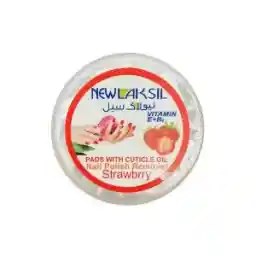 پد لاک پاک کن نیو لاک سیل مدل Strawberry بسته 32 عددی