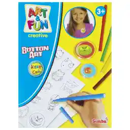 بازی آموزشی سیمبا مدل Button Art