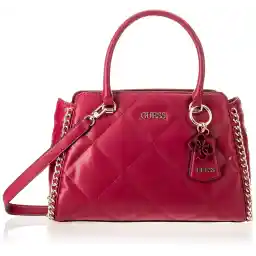 Guess womens handbagd khatia girlfriend satchel- plum, One Size