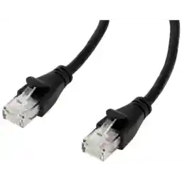 Amazon Basics Amazonbasics Rj45 Cat-6 Ethernet Patch Internet Cable - 3 Feet (0.9 Meters), Black