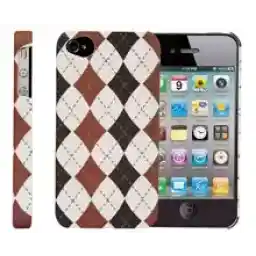 کاور موبایل دیسکاوری بای اسکاچ قهوه ای مخصوص آیفون 4S سری تای