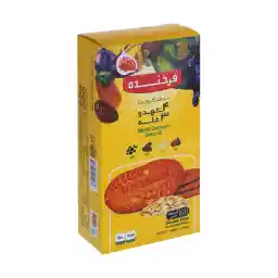 بیسکویت چهار شهد و سه غله فرخنده - بسته 8 عددی