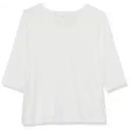 Amazon Essentials Women's Regular-Fit 3/4 Sleeve V-Neck T-Shirt (Available in Plus Size), Multipacks