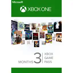 گیفت کارت ایکس باکس نسخه 3 ماهه گیم پس ایکس باکس وان