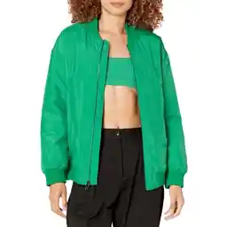 ژاکت بمب افکن نایلون الیور زنانه The Drop