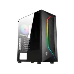 MSI MAG VAMPIRIC 100R TEMPERLI CAM 1 X A-RGB FAN 1 X 120MM FAN ATX GAMING BILGISAYAR KASASI