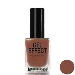 لاک ناخن بلاوجی مدل GEL EFFECT KERATIN شماره marsala 059