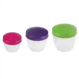 ظرف نگهدارنده سیستما سری تو گو مدل Snack N2 Nest بسته 3 عددی