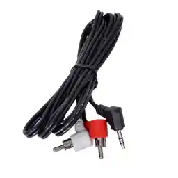 کابل تبدیل جک 3.5 میلی متری به RCA دیتکس مدل سر کج طول 1.5 متر