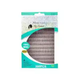 مژه مصنوعی مجیک گرل مدل D-14mm بسته 200 عددی