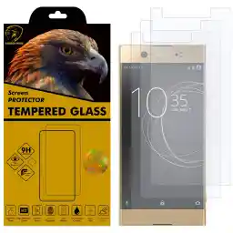 محافظ صفحه نمایش گلدن ایگل مدل GLC-X3 مناسب برای گوشی موبایل سونی Xperia XA1 بسته سه عددی
