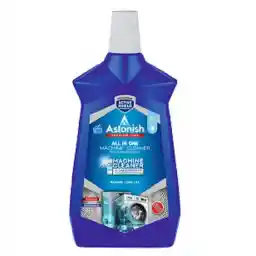 مایع جرم گیر و پاک کننده ماشین لباسشویی و ظرف شویی استونیش مدل پرمیوم حجم 1000 میلی لیتر