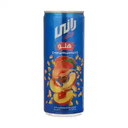 نوشیدنی هلو رانی حاوی تیکه های واقعی میوه - 240 میلی لیتر