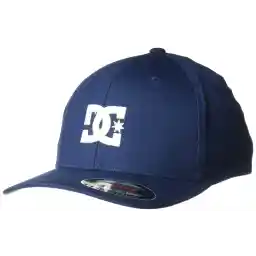 DC Men's Cap Star Flexfit Hat, Campunula