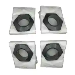 کیسه یکبار مصرف جاروبرقی سپاهان جارو مدل BS-013 مناسب برای مدل پارادایز و شکوفه بسته 4 عددی