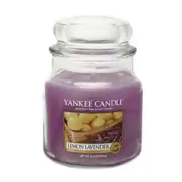 شمع کوچک ینکی کندل مدل لیمو و اسطوخودوس