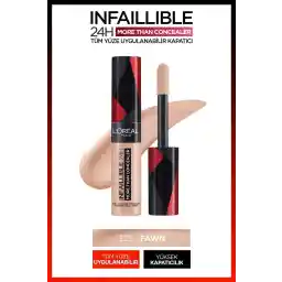 کانسیلر تمام صورت لورآل پاریس - Infaillible More Than Concealer 323 Fawn