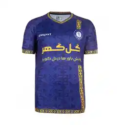 پیراهن فوتبال اول گل گهر سیرجان آلشپرت هواداری | سرمه ای/زرد