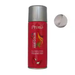 اسپری رنگ مو پریمو لوسی مدل 01 حجم 150 میلی لیتر رنگ نقره ای