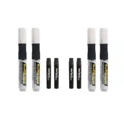 ماژیک وایت برد اس ام اس شارژی مدل 103 بسته چهار عددی به همراه چهار عدد کارتریج رایگان