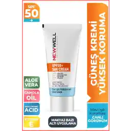 ضدآفتاب جدید Well Protection High SPF 50+ Aloe Vera