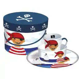سرویس صبحانه کودک پی پی دی طرح دزد دریایی پسر